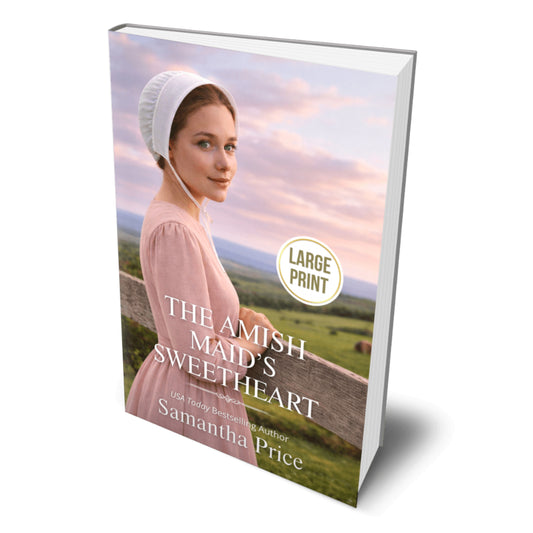 Amish Maid's Sweetheart (LARGE PRINT PAPERBACK)