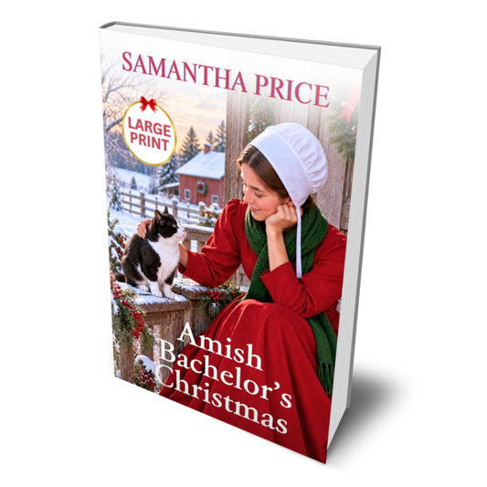 large print amish christmas paperback