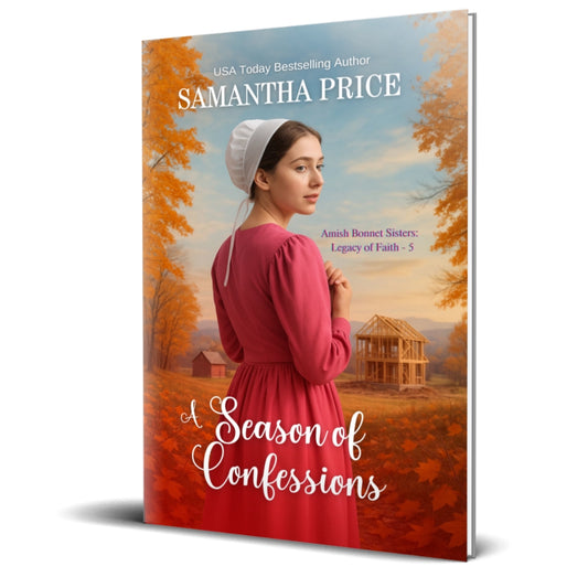 Amish bonnet says book a season of confessions by Samantha Price