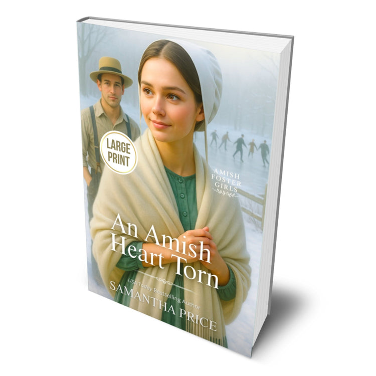 An Amish Heart Torn (LARGE PRINT PAPERBACK) - samanthapriceshop