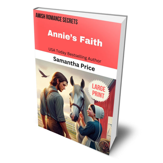 Annie's Faith (LARGE PRINT PAPERBACK) - samanthapriceshop
