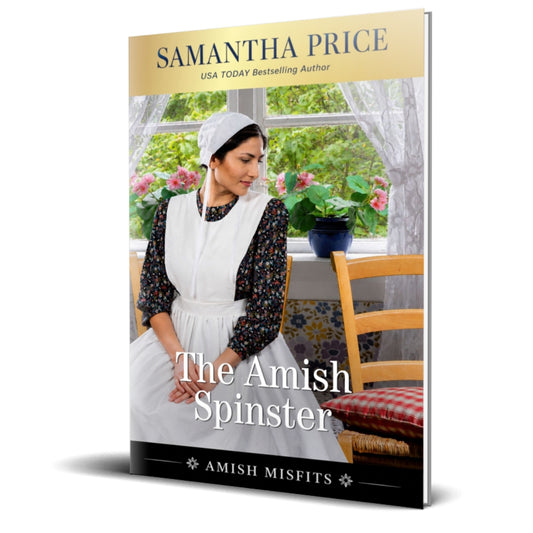 cover of The Amish Spinster book 2 amish misfits series