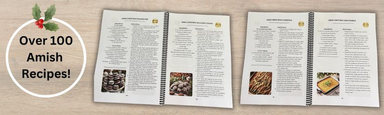 Amish Christmas Cookbook (Spiral bound)