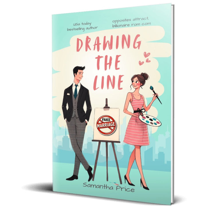 Drawing the Line (PAPERBACK) - samanthapriceshop