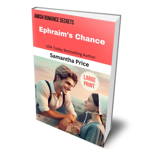 Ephraim's Chance (LARGE PRINT PAPERBACK) - samanthapriceshop