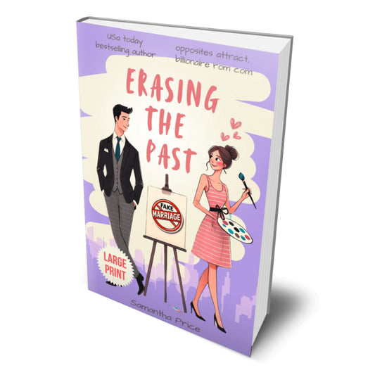 Erasing the Past (LARGE PRINT PAPERBACK) - samanthapriceshop