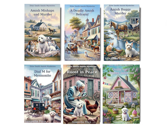 Ettie Smith Amish Mysteries - Books 25 - 30 (PAPERBACKS BUNDLE) - samanthapriceshop