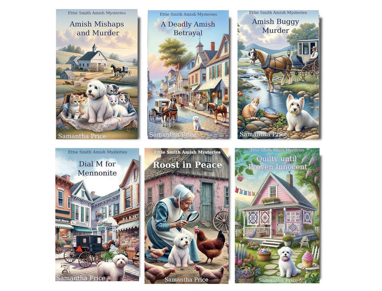 Ettie Smith Amish Mysteries - Books 25 - 30 (PAPERBACKS BUNDLE) - samanthapriceshop