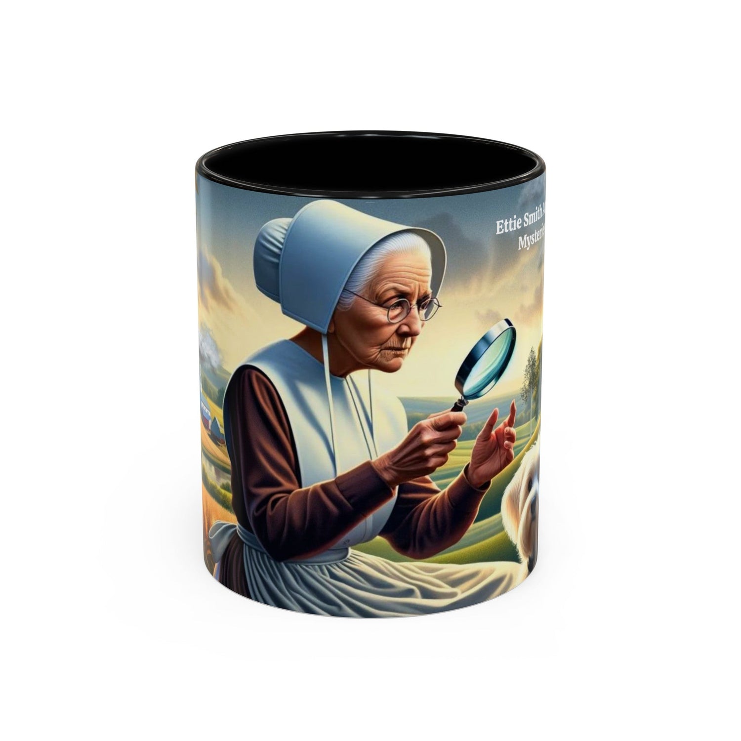 Ettie Smith Amish Mysteries - Design 2 Coffee Mug - samanthapriceshop