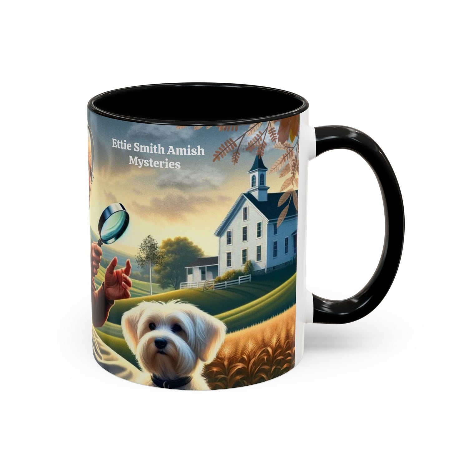 Ettie Smith Amish Mysteries - Design 2 Coffee Mug - samanthapriceshop