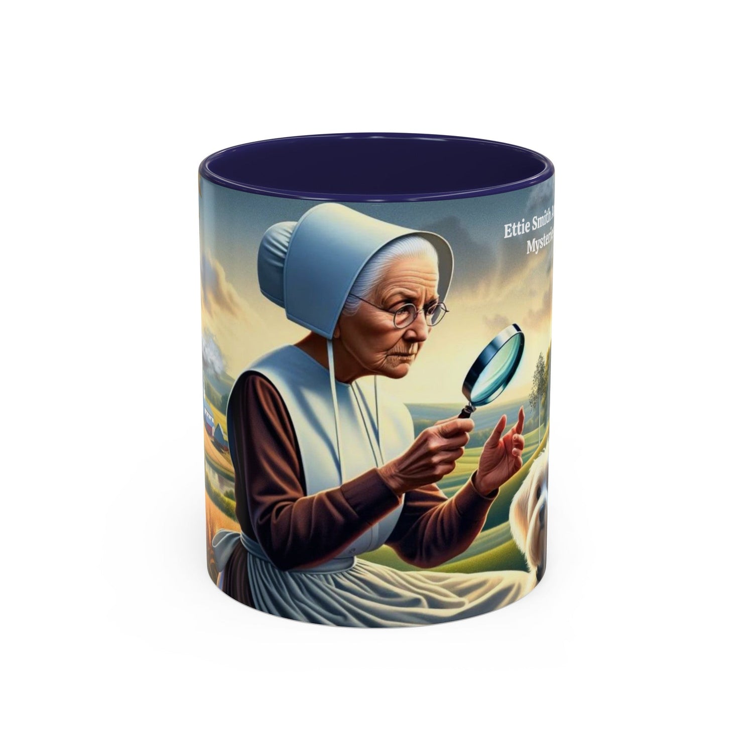 Ettie Smith Amish Mysteries - Design 2 Coffee Mug - samanthapriceshop