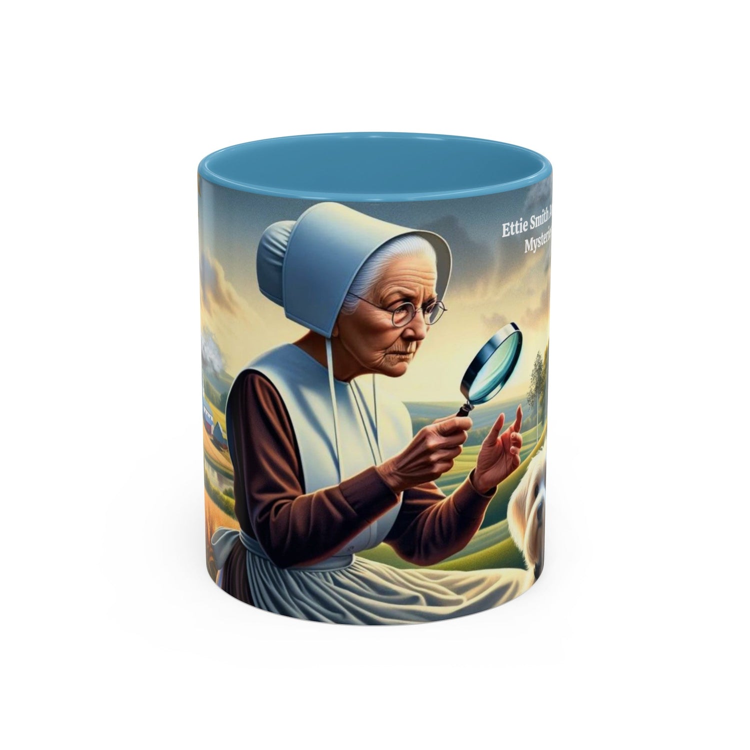 Ettie Smith Amish Mysteries - Design 2 Coffee Mug - samanthapriceshop