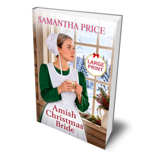 Amish Christmas Bride (LARGE PRINT PAPERBACK)