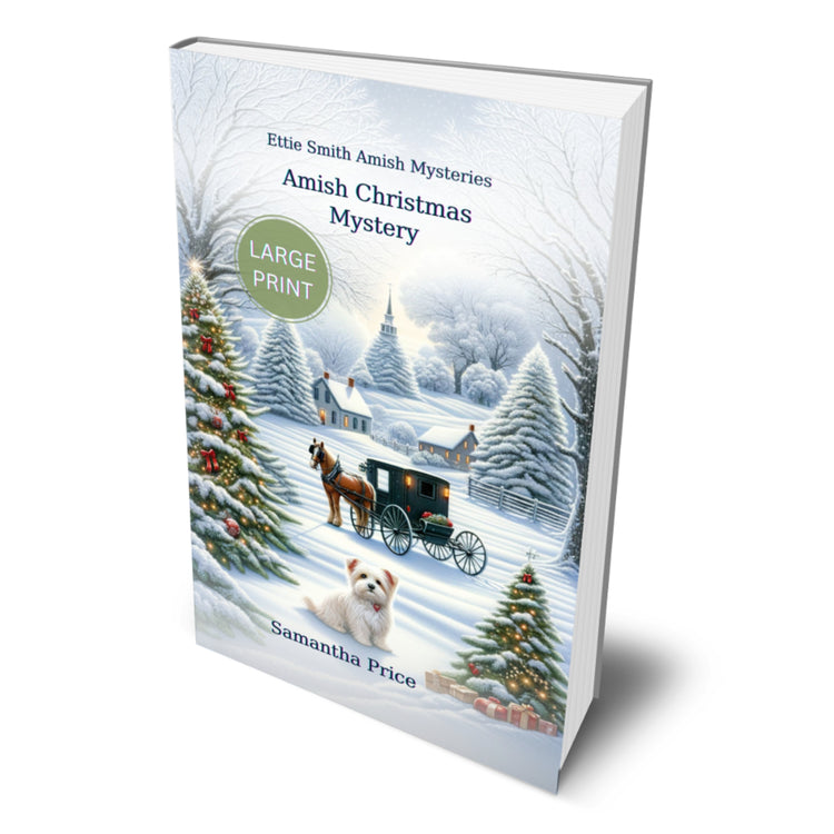 Amish Christmas Mystery (LARGE PRINT PAPERBACK)