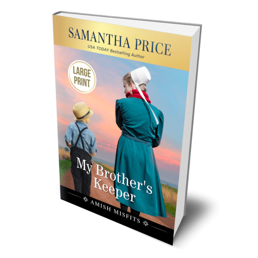 cover for My brother's keeper, large print book