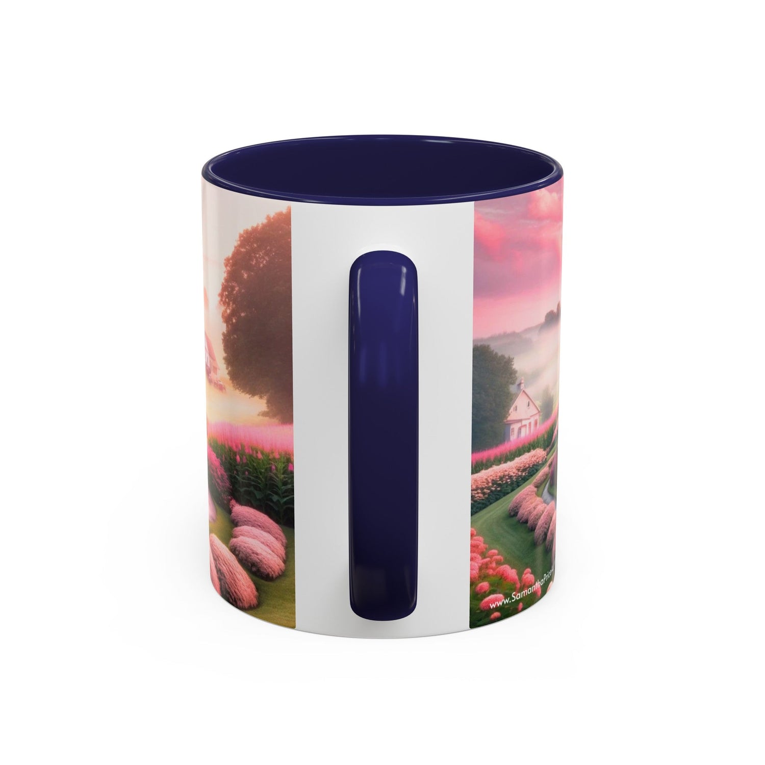 Pink Amish Scene Coffee Mug - samanthapriceshop