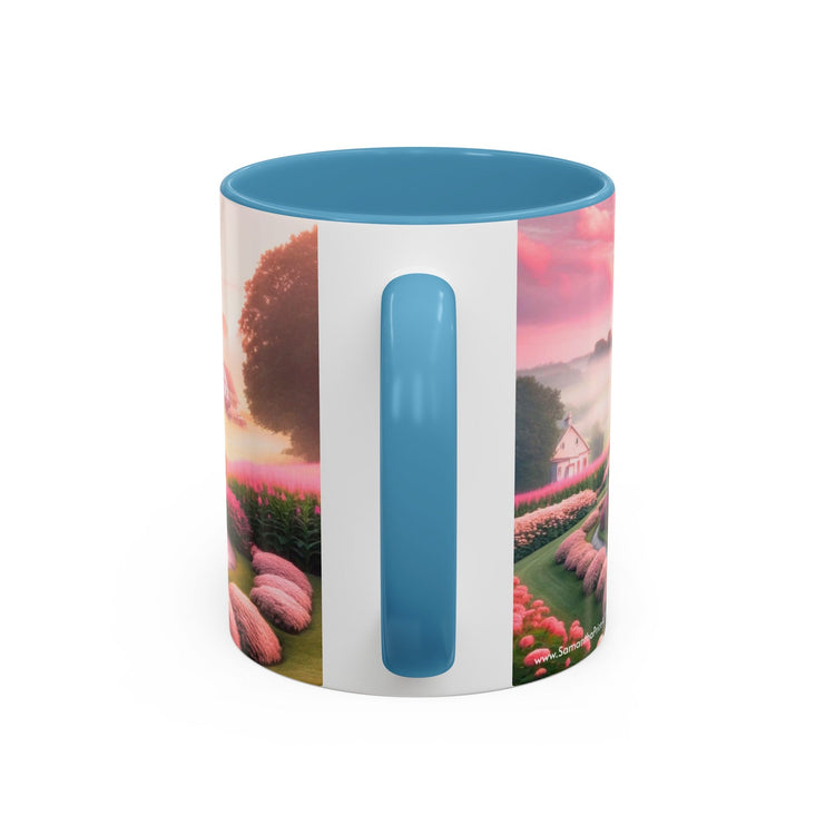 Pink Amish Scene Coffee Mug - samanthapriceshop