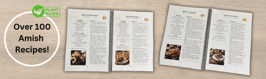 Plant - Based & Gluten - Free Amish Cookbook (Spiral bound) - samanthapriceshop