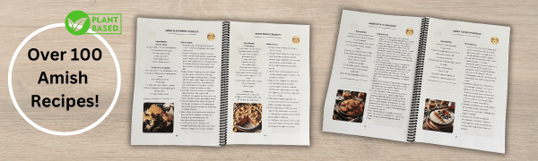 Plant - Based & Gluten - Free Amish Cookbook (Spiral bound) - samanthapriceshop