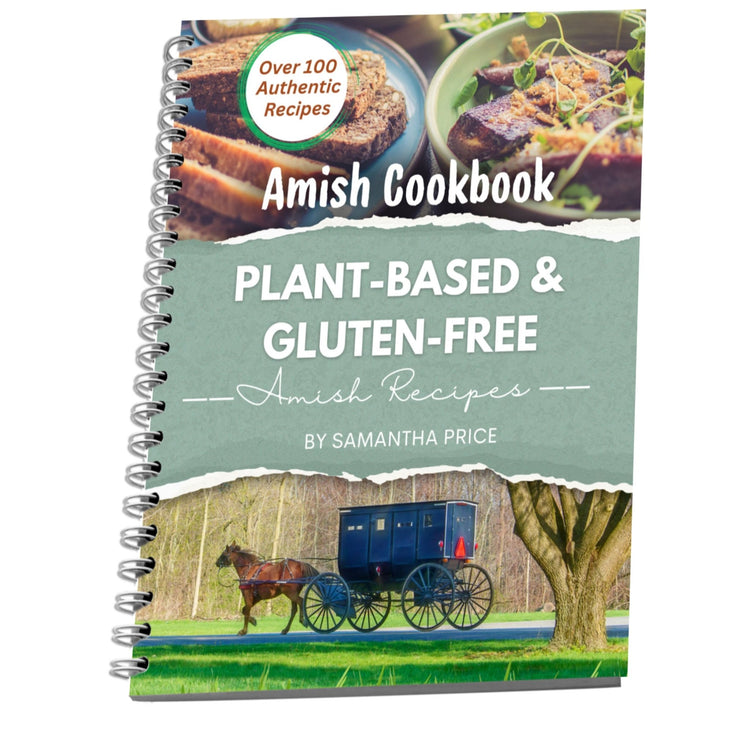 Plant - Based & Gluten - Free Amish Cookbook (Spiral bound) - samanthapriceshop