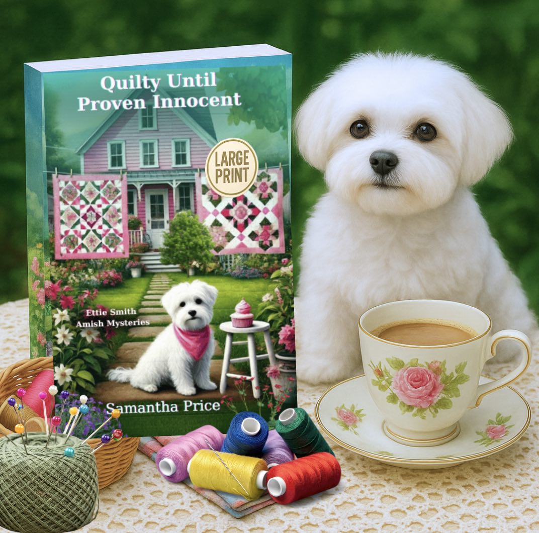 Quilty Until Proven Innocent (LARGE PRINT PAPERBACK) - samanthapriceshop