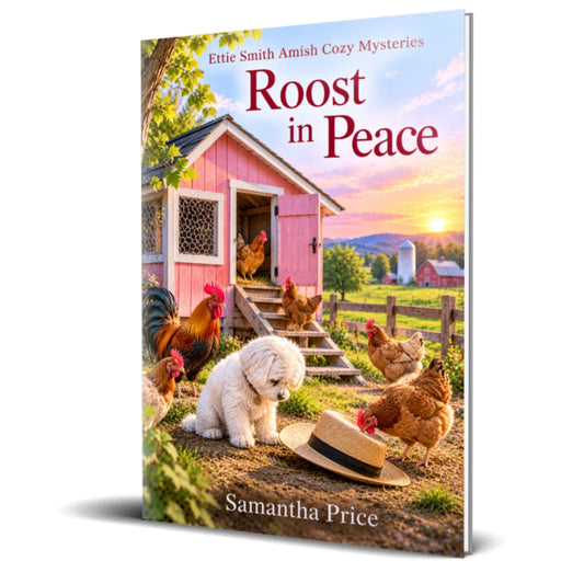 roost in peace amish cozy mystery paperback book