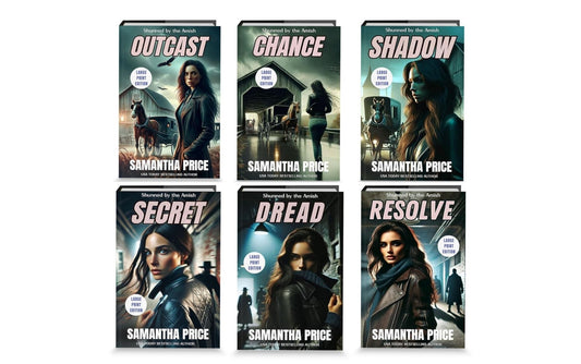 Shunned by the Amish - Full Series (LARGE PRINT PAPERBACKS BUNDLE) - samanthapriceshop