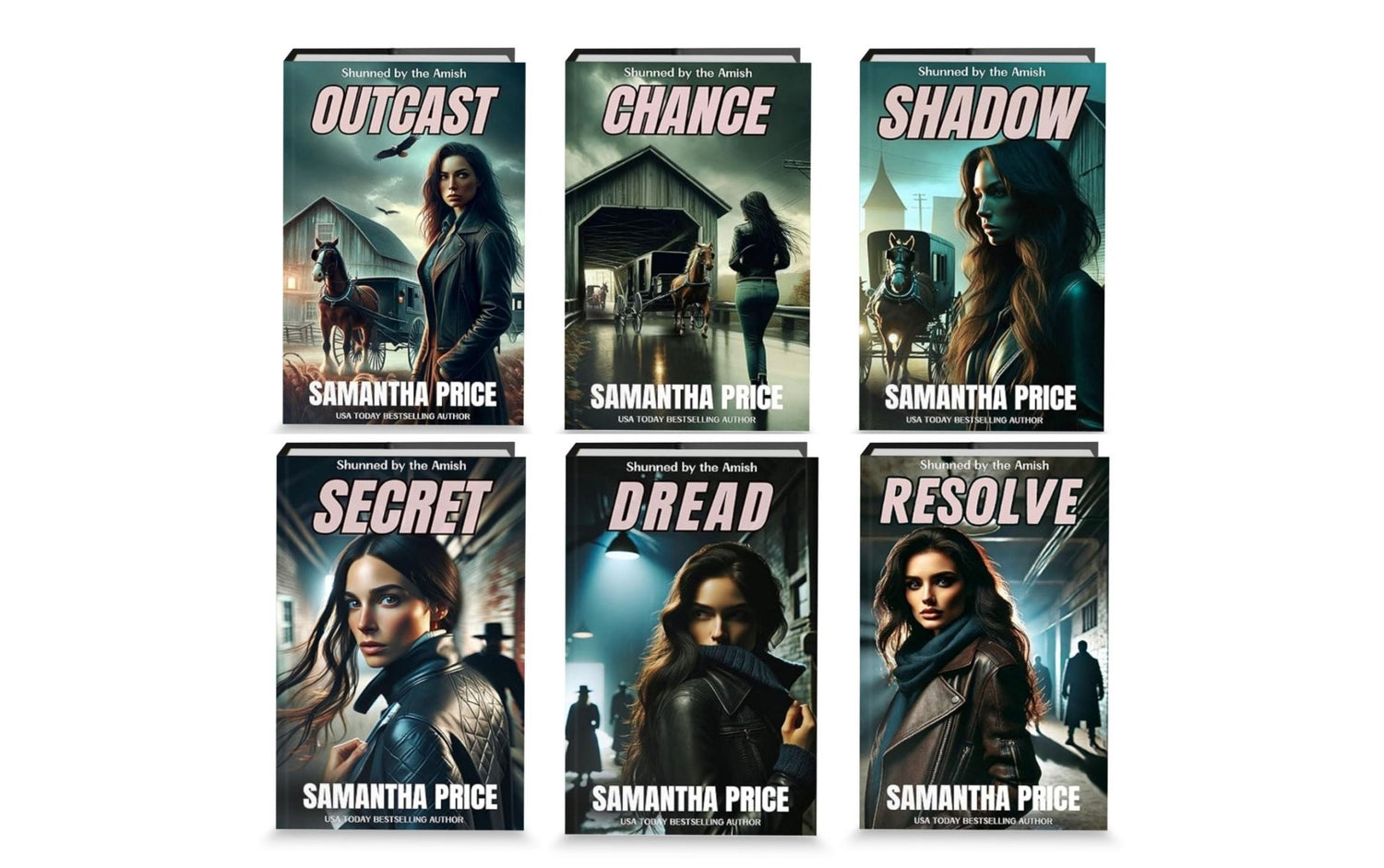 Shunned by the Amish - Full Series (PAPERBACKS BUNDLE) - samanthapriceshop