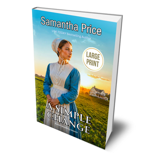 A Simple Change (LARGE PRINT PAPERBACK)