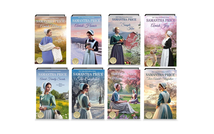 The Amish Bonnet Sisters - Books 1 - 8 (PAPERBACK BUNDLE) - samanthapriceshop