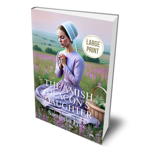 The Amish Deacon's Daughter (LARGE PRINT PAPERBACK) - samanthapriceshop