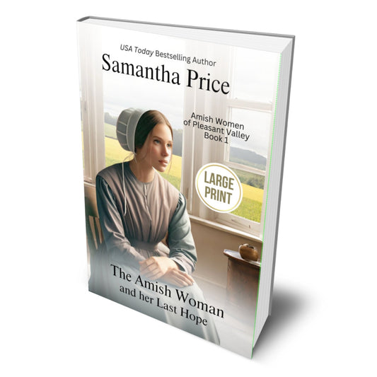 The Amish Woman And Her Last Hope (LARGE PRINT PAPERBACK) - samanthapriceshop
