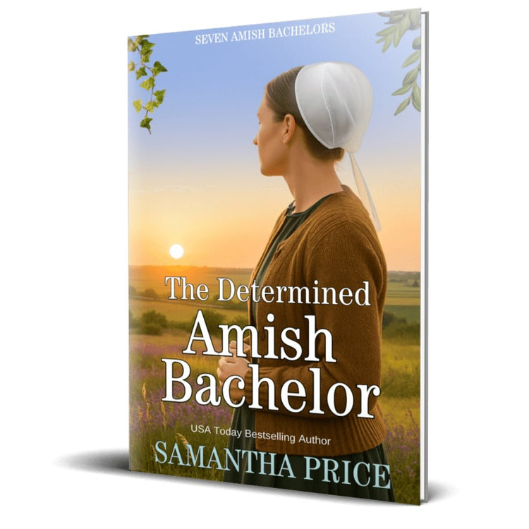 The Determined Amish Bachelor (PAPERBACK) - samanthapriceshop