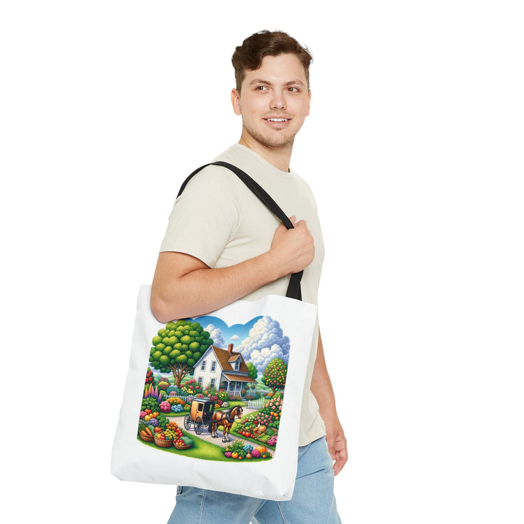 Tote Bag - Beautiful Amish Scene - samanthapriceshop