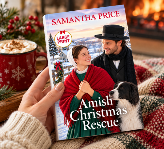 amish christmas paperback 