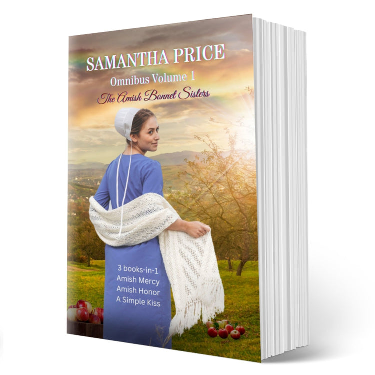 Amish Bonnet Sisters Omnibus: Volume 1 (PAPERBACK 3 Books - in - 1 ) - samanthapriceshop