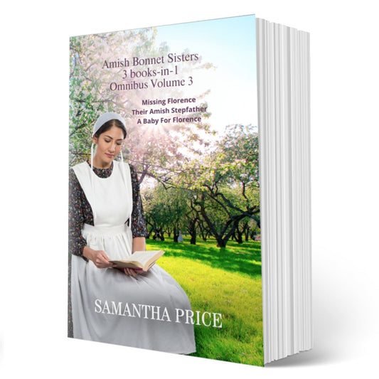 Amish Bonnet Sisters Omnibus Volume 3 (PAPERBACK 3 Books - in - 1) - samanthapriceshop