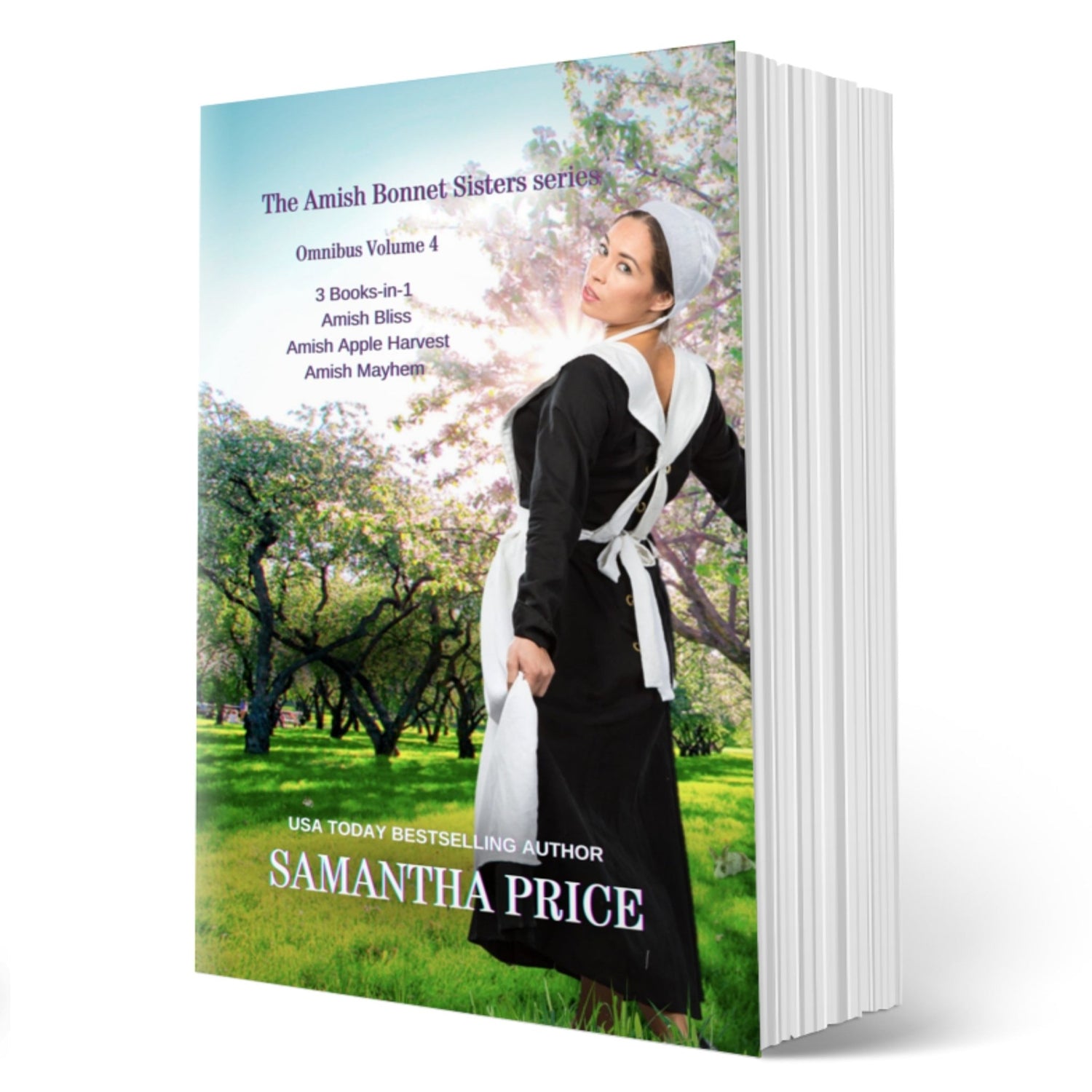 Amish Bonnet Sisters Omnibus Volume 4 (PAPERBACK 3 Books - in - 1) - samanthapriceshop
